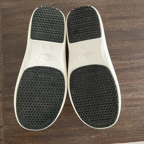Crocs At Work Neria Pro II Women’s Size 7 Slip Resistant Clogs Shoes White - Picture 8 of 11